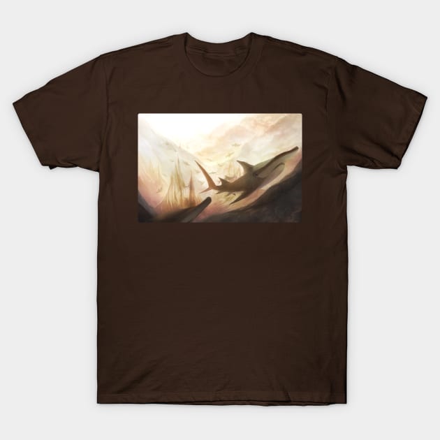 Hammerhead Pass T-Shirt by ballaquia